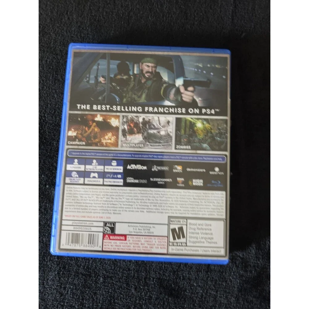 Call of Duty: Black Ops Cold War (Sony PlayStation 4 PS4, 2020) Shooter
